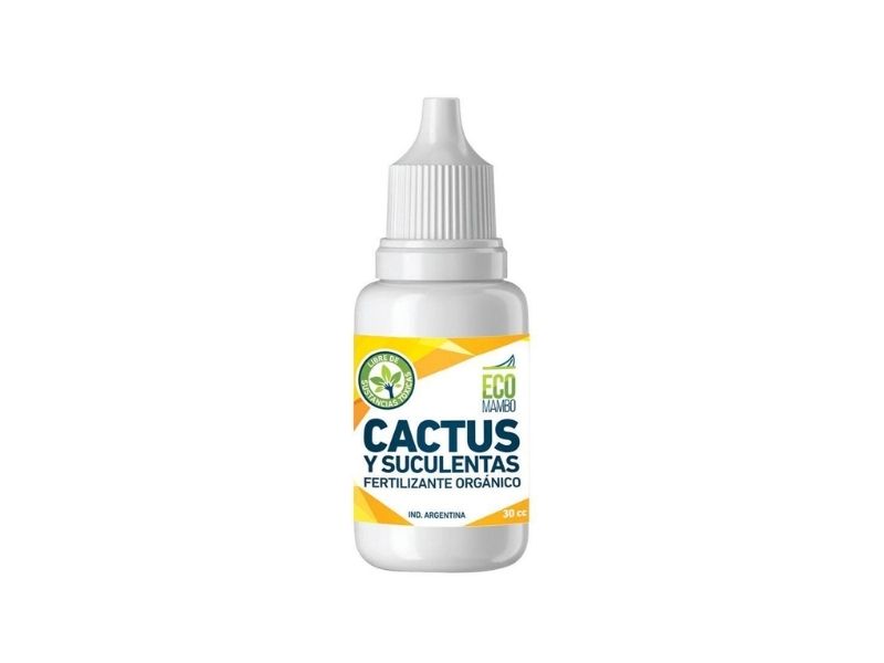 Eco Mambo Fertilizante De Cactus Y Suculentas 30 Cc.